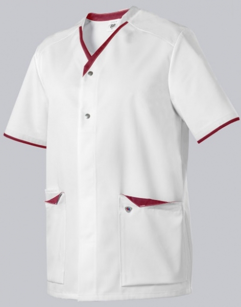 BP-Kasack für Sie & Ihn, weiss/koralle