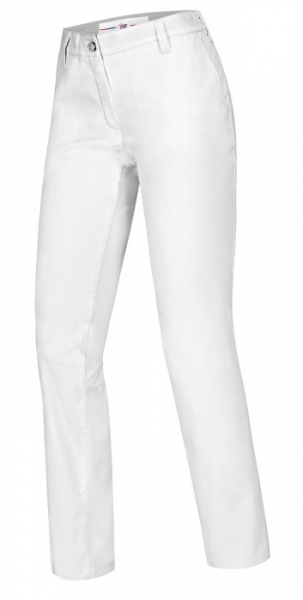 BP-Chinohose für Damen, 205 g/m², weiß