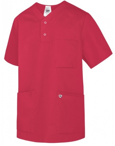 BP-Arbeits-Berufs-Kasack, Schlupf-Kasack-Jacke fr Sie & Ihn, ca. 180g/m, coral