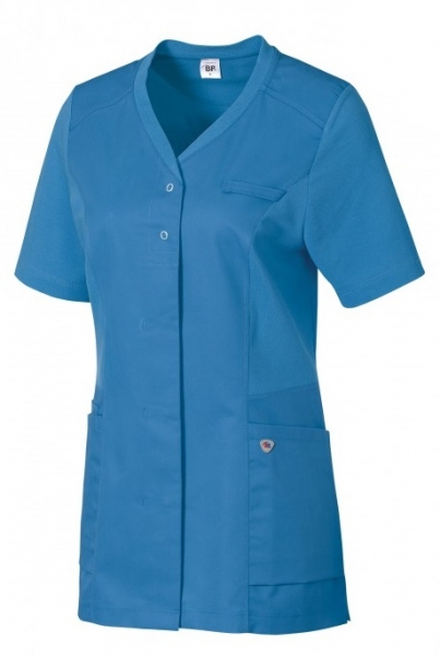 BP-Damen-Arbeits-Berufs-Kasack, Komfort, ca. 180g/m, azurblau