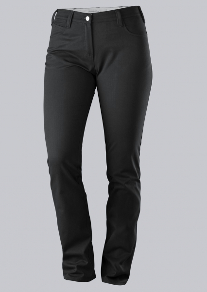 BP-DAMEN-RHRE, Stretch, Five-Pocket-Jeans, Farbe: schwarz