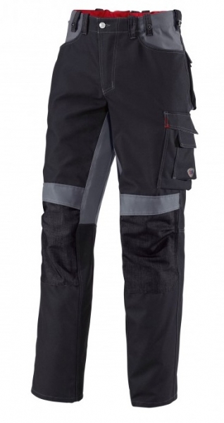 BP Arbeits-Berufs-Hose, Bundhose, schwarz/dunkelgrau