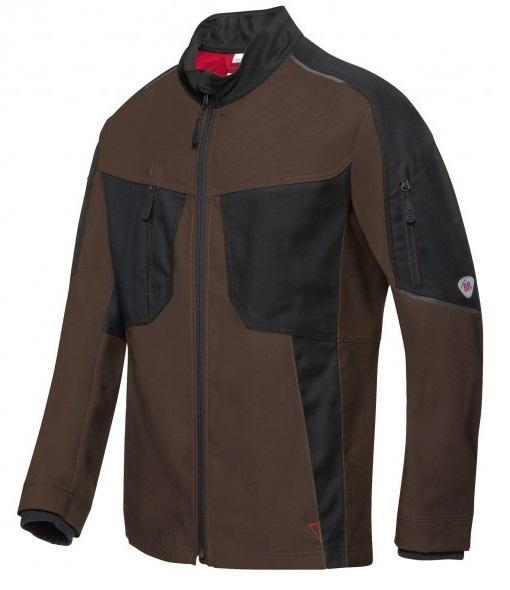 BP-Arbeitsjacke, BPlus Green, braun/schwarz