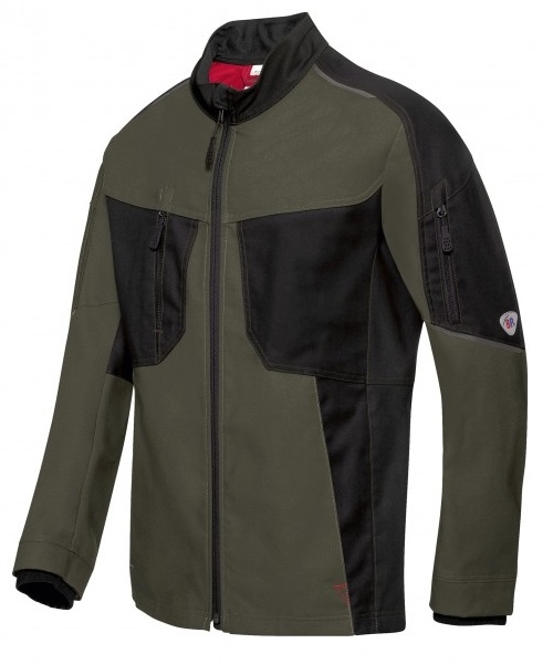 BP-Arbeitsjacke, BPlus Green, oliv/schwarz