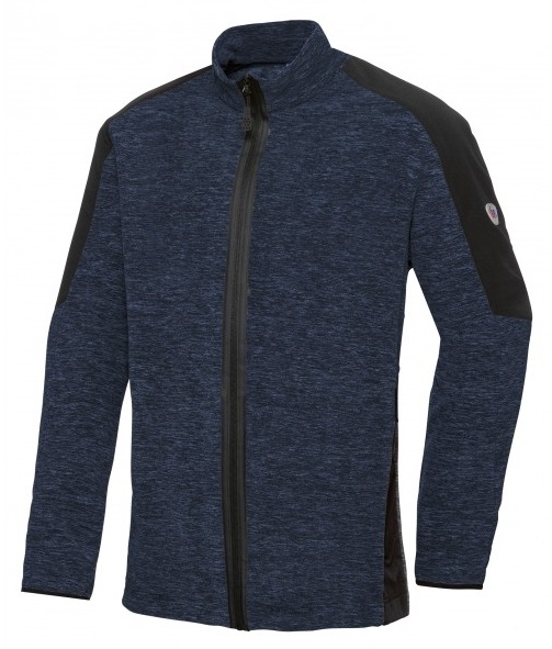 BP-Herren-Fleecejacke, BPlus Modern Stretch, space blau