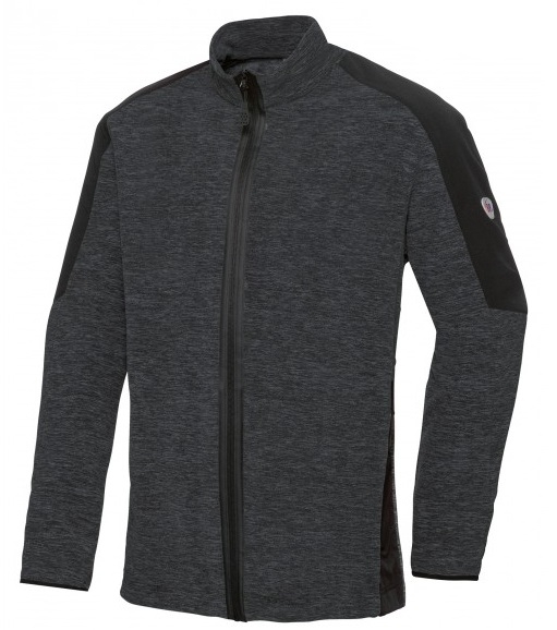 BP-Herren-Fleecejacke, BPlus Modern Stretch, space anthrazit