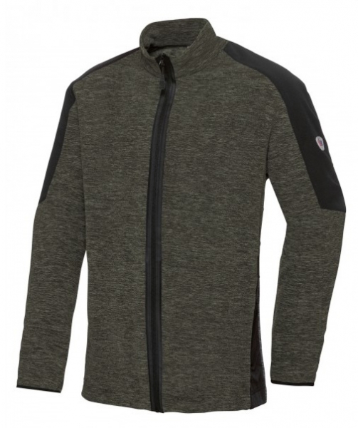 BP-Herren-Fleecejacke, BPlus Modern Stretch, space oliv