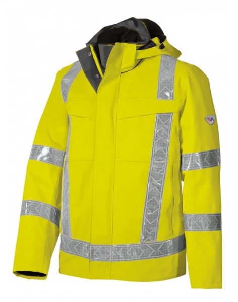 BP-Warn-Schutz-Wetter-Arbeits-Berufs-Jacke, ca. 205g/m, warngelb