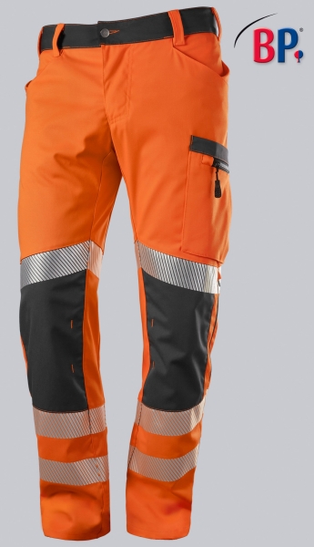 BP-Arbeitshose für Herren, warnorange/anthrazit