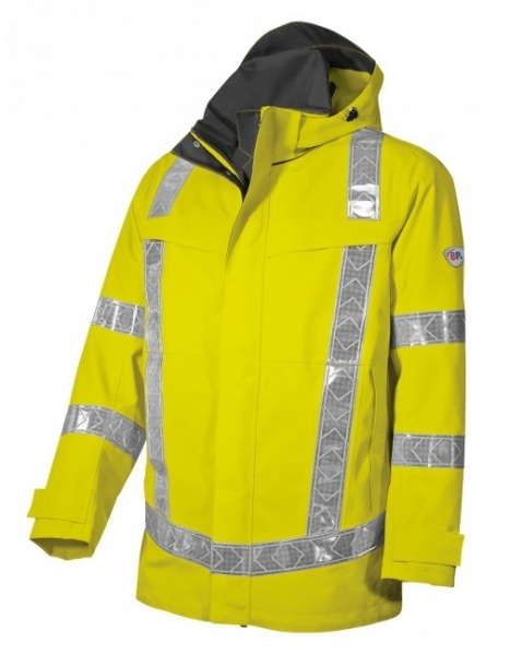 BP-Warn-Schutz-Wetter-Arbeits-Berufs-Jacke, ca. 205g/m, warngelb