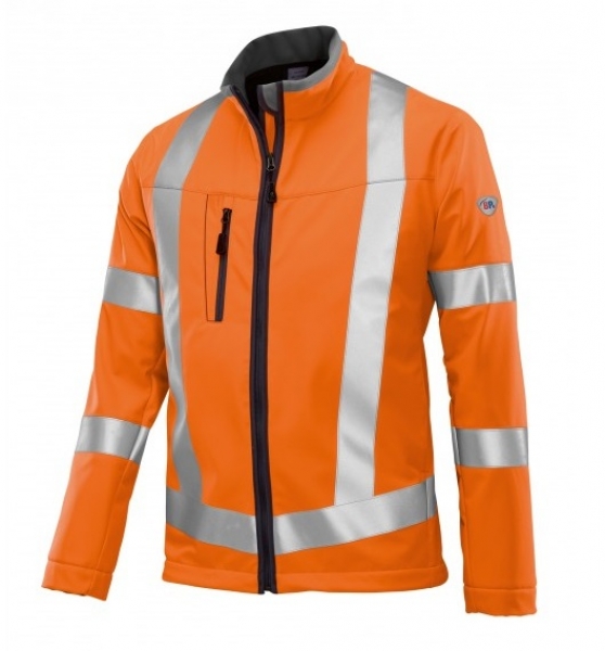 BP-Warn-Schutz-Softshell-Arbeits-Berufs-Jacke, ca. 320g/m, warnorange