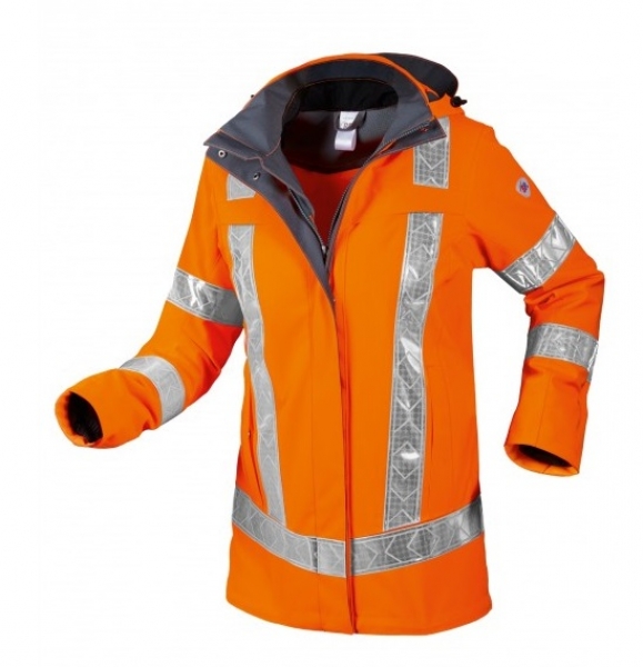 BP-Damen-Warn-Schutz-Wetter-Jacke, ca. 205 g/m, warnorange