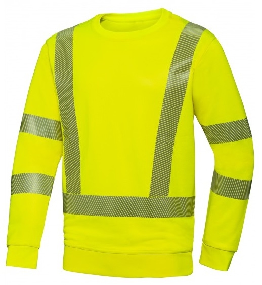 BP-Sweatshirt für Sie & Ihn, warngelb