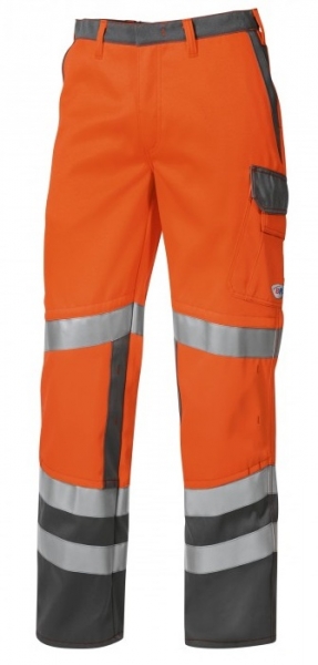 BP-Bundhose, Hi-Vis Protect, warnorange/dunkelgrau