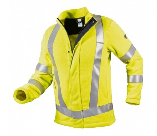 BP-Fleecejacke, ca. 360g/m, warngelb