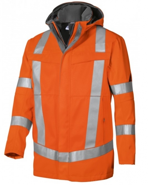 BP-Warn-Schutz-Wetter-Arbeits-Berufs-Jacke, ca. 350g/m, warnorange