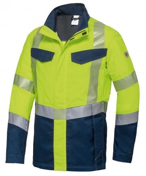 BP-Arbeitsjacke, Multi Protect Plus, warngelb/nachtblau