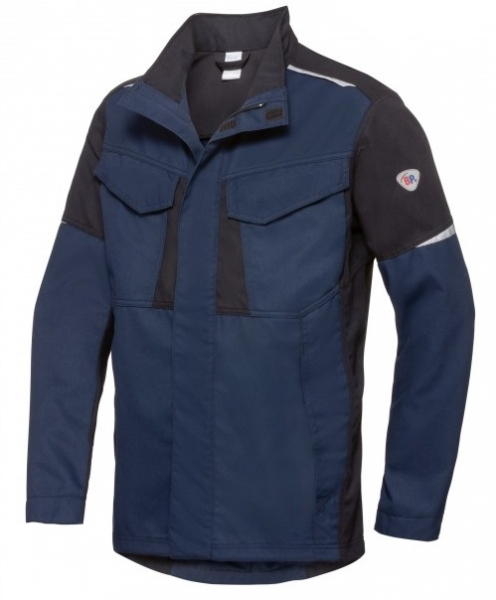 BP-Schweißer-Arbeitsjacke, Multi Protect Plus, nachtblau/schwarz