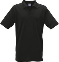 ROFA-Polo-Hemd, schwarz
