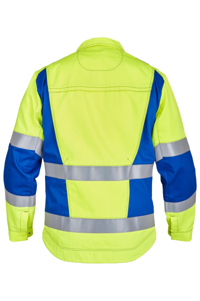 ROFA-Jacke, Vis Line, 340 g/m�, leuchtgelb/kornblau