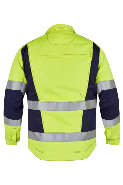 ROFA-Jacke, Vis Line, 340 g/m�, leuchtgelb/marine