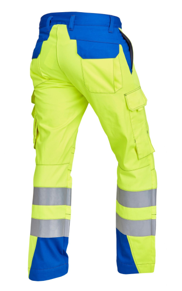ROFA-Bundhose, Vis Line, 340 g/m�, leuchtgelb/kornblau