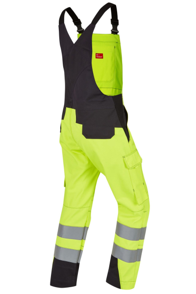 ROFA-Latzhose, Vis Line, 340 g/m�, leuchtgelb/anthrazit