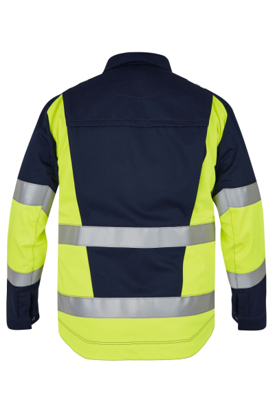 ROFA-Jacke, Vis Line, 340 g/m�, marine/leuchtgelb