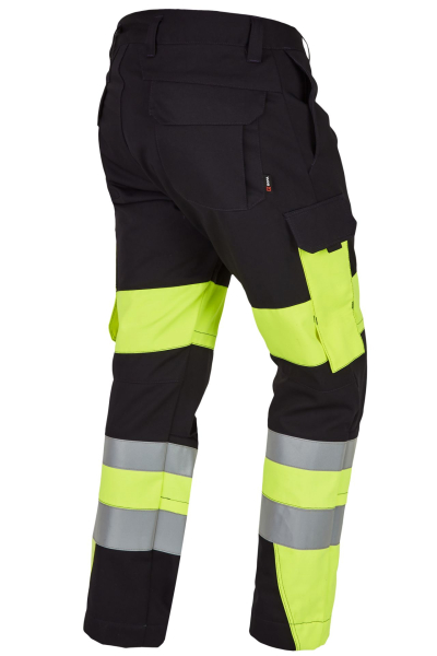 ROFA-Bundhose, Vis Line, 340 g/m�, anthrazit/leuchtgelb