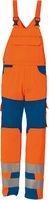 ROFA-Arbeits-Berufs-Latz-Hose, leuchtorange-kornblau