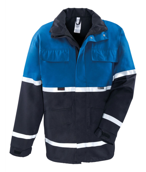 ROFA-Winter-Arbeits-Berufs-Parka, 1835, NOMEX COMFORT, kornblau-marine