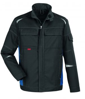 ROFA-Arbeits-Berufs-Bund-Jacke, Sparc, zweilagig, granitgrau/royalblau