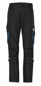 ROFA-Arbeits-Berufs-Bund-Hose, Sparc, zweilagig, granitgrau/royalblau