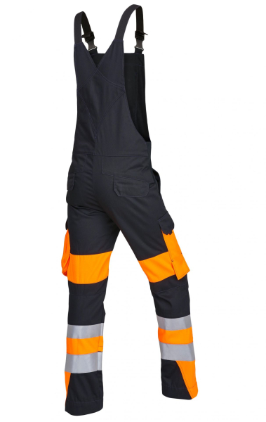 ROFA-Latzhose, Vis-Line Mac, anthrazit/leuchtorange