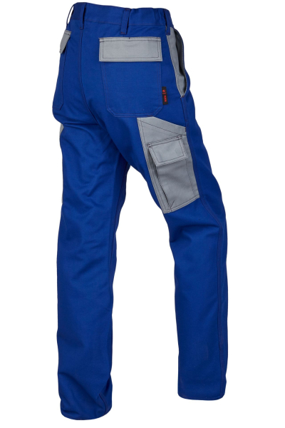 ROFA-PSA-Bekleidung Proban, Schwei�er-Arbeits-Schutz-Berufs-Bund-Hose, Image 1201, kornblau/hellgrau
