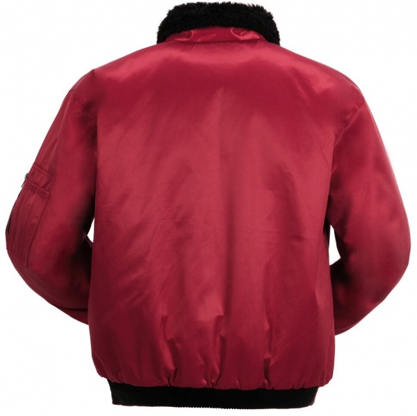 PLANAM-Klte-Schutz, Winter-Arbeits-Berufs-Piloten-Jacke, Gletscher, rot