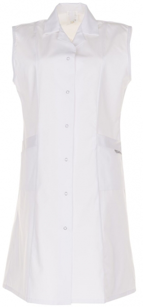 PLANAM Damen-Berufs-Mantel (ohne Arm), Arbeits-Kittel, MG 230, weiß
