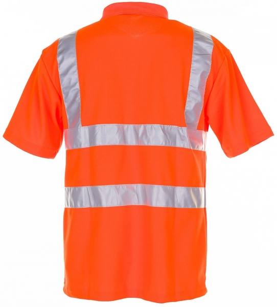 PLANAM Polo-Shirt uni Warn-Schutz-Bekleidung, orange
