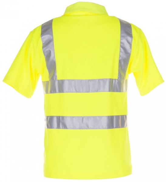 PLANAM Polo-Shirt uni Warn-Schutz-Bekleidung, gelb