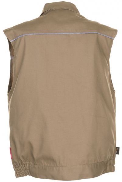 PLANAM Arbeits-Berufs-Weste, CANVAS, 320 g/m, khaki/schwarz