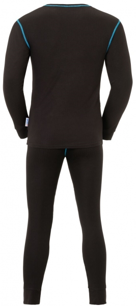 PLANAM-Funktions-Unterwsche-Set, Hemd und Hose, 180 g/m, schwarz