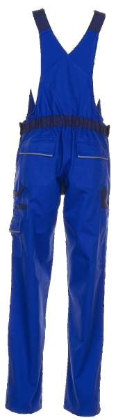 PLANAM-Damen-Arbeits-Berufs-Latz-Hose, Highline, 285 g/m, kornblau/marine/zink