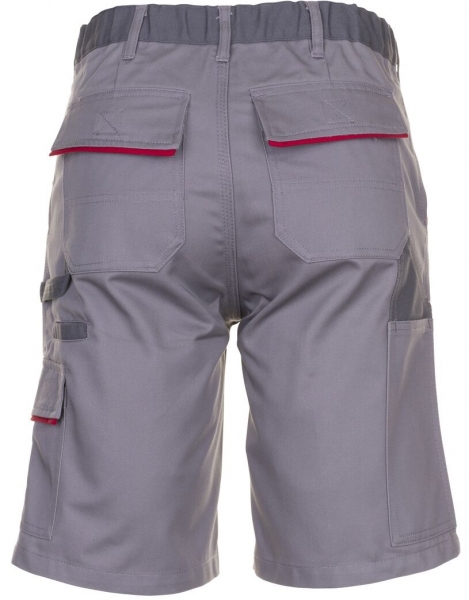 PLANAM Arbeits-Berufs-Shorts, HIGHLINE, 285 g/m, zink/schiefer/rot