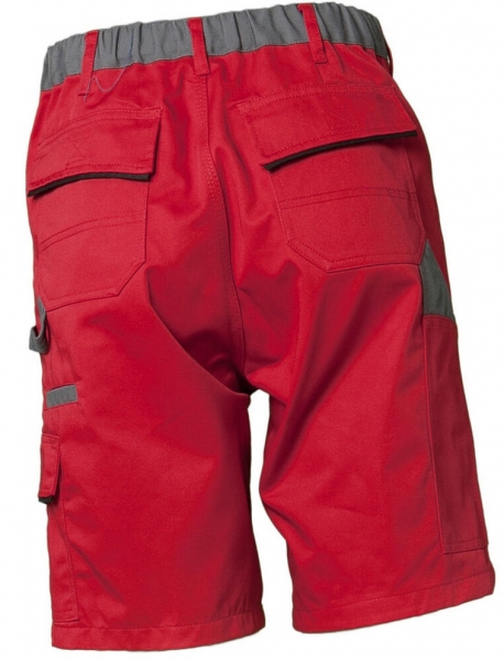 PLANAM Arbeits-Berufs-Shorts, HIGHLINE, 285 g/m, rot/schiefer/schwarz