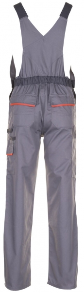 PLANAM-Arbeits-Berufs-Latz-Hose, VISLINE, MG 285, zink/orange/schiefer