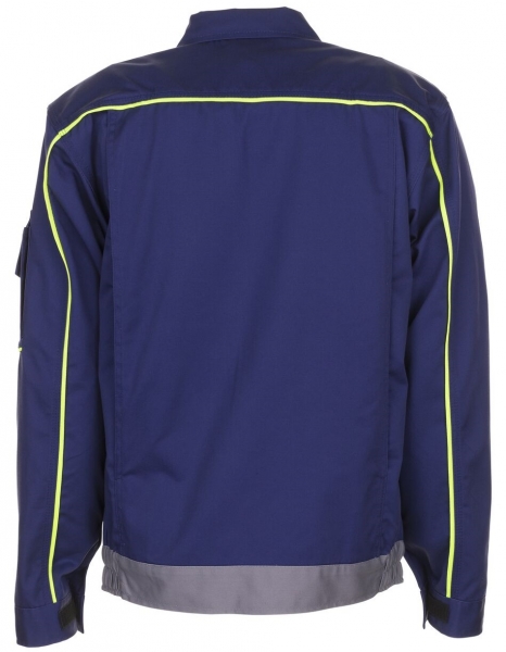PLANAM V2 Bundjacke, Arbeits-Berufs-Jacke, marine/gelb/zink
