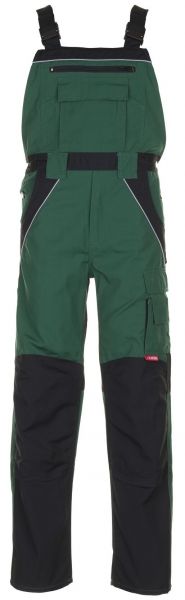 PLANAM-Arbeits-Berufs-Latz-Hose, PLALINE, MG 280, grn/schwarz