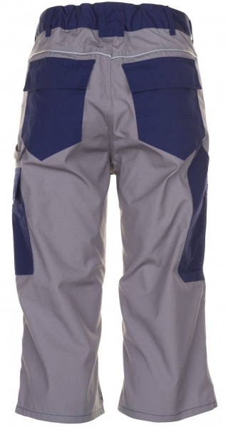 PLANAM 3/4 Hose, Arbeits-Berufs-Shorts, PLALINE, 280 g/m, marine/zink