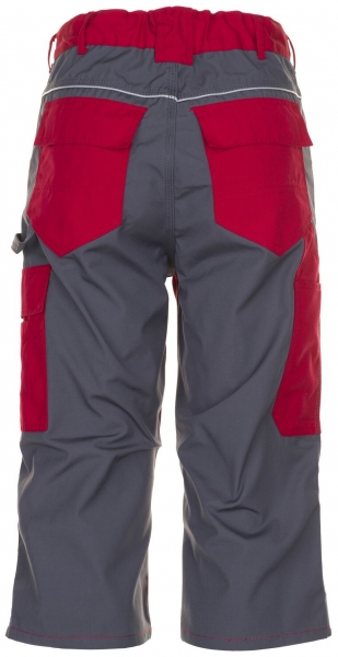 PLANAM 3/4 Hose, Arbeits-Berufs-Shorts, 280 g/m, rot/schiefer