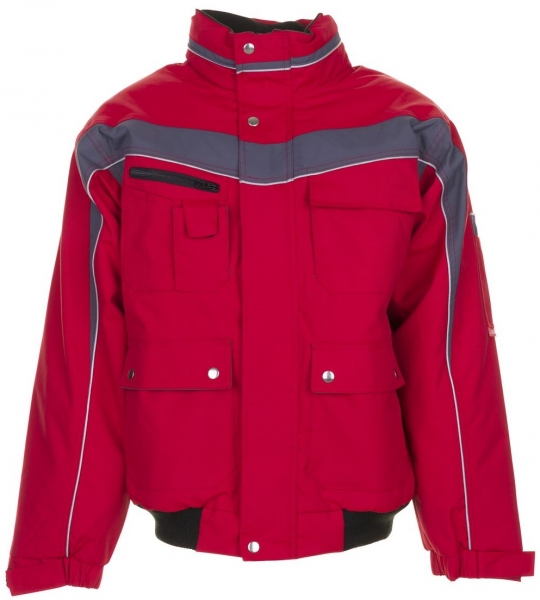 Arbeitsjacke Handwerk Schutzjacke Rot 65%Polyester,35%Baumwolle Gr.:48,56,58 neu 
